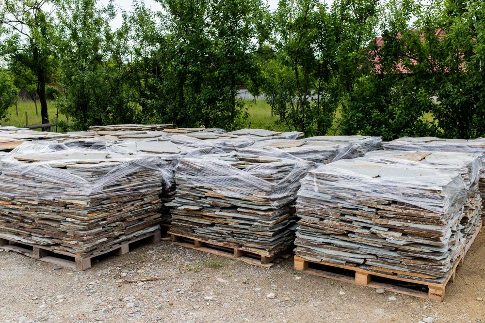 piatra naturala poligonala decorativa travertin marmura gradina