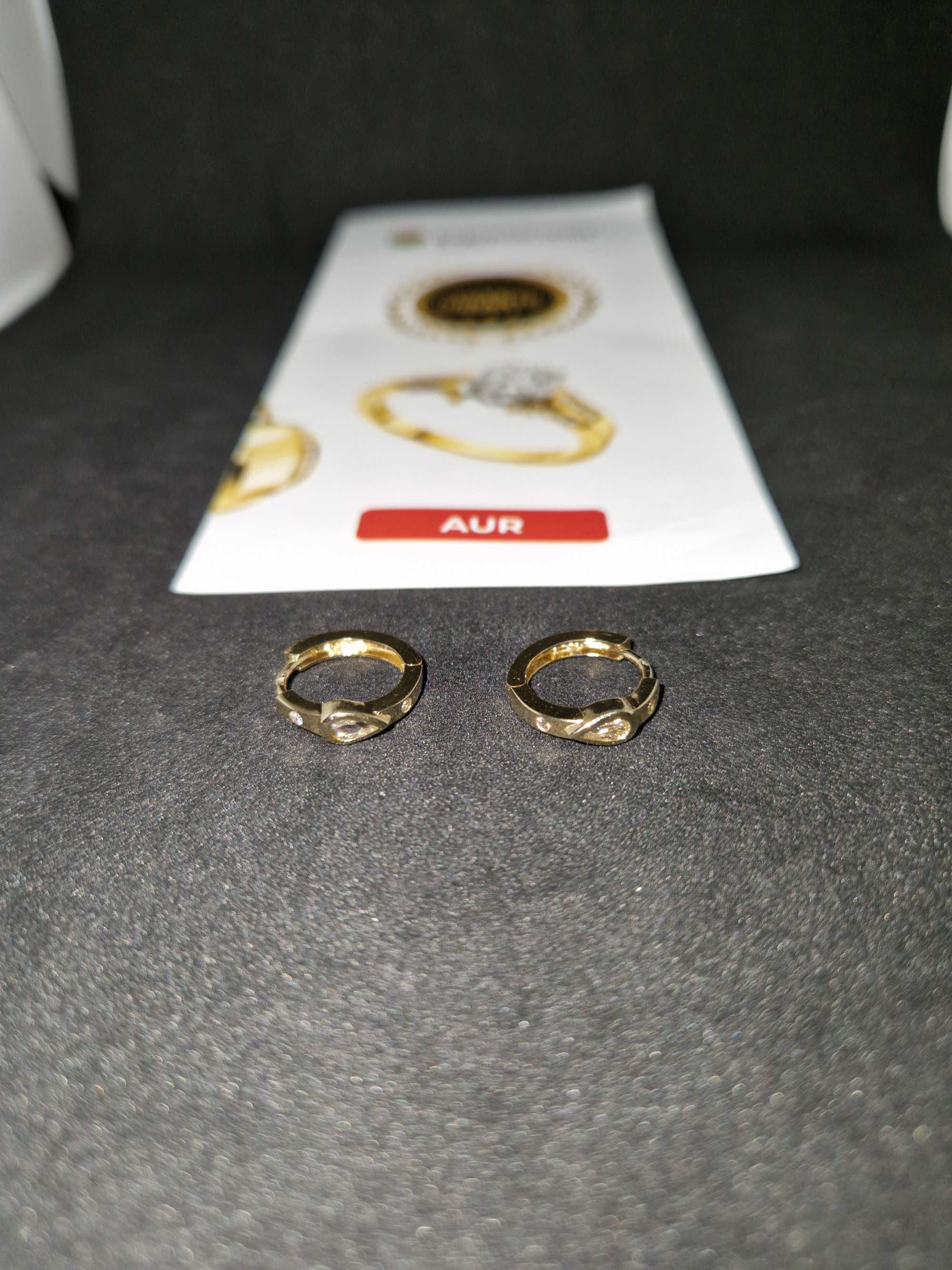 Cercei aur 14K 2.43g (47011.1 AG11 Piata Nicolina)