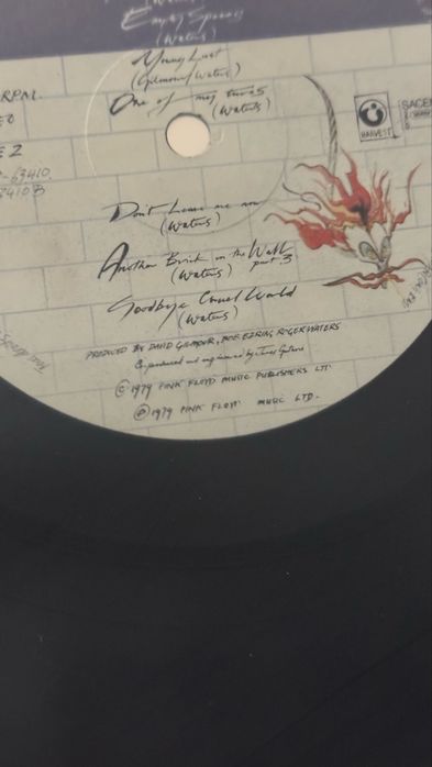 Vand vinyl dublu Pink Floyd - the wall presa 1979