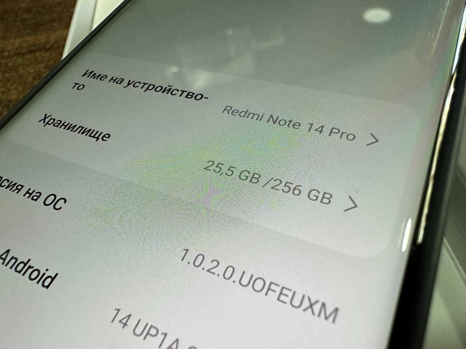 Xiaomi Redmi Note 14 Pro 5G 256GB 8GB RAM Гаранция 3г.