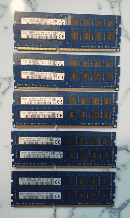 Memorie PC 16GB DDR3 1600, Kit 2 x 8GB DDR3L 1600 Hynix, Garantie