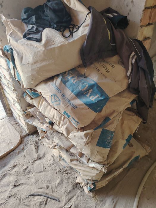 Әк известь сатам стройкадан артылып калган ашылмаган 16 кап барн