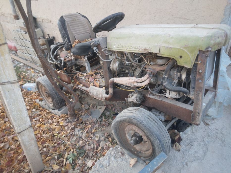 Тирактор кулда ясалган