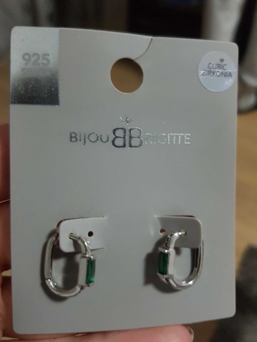 Сребърни обеци и к-ти.