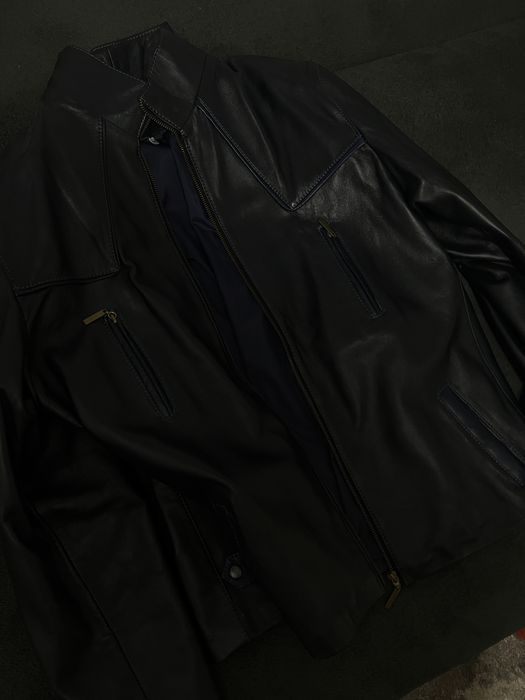 geaca piele naturala barbati