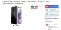 Husa Carcasa Speck Presidio Perfect Clear Galaxy S20 Ultra,Antibacteri