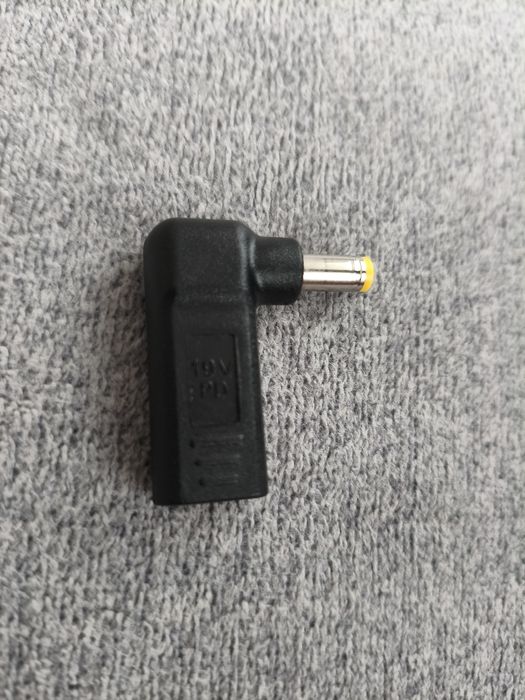 USB-C la DC 19V 5.5x2.5mm – Adapter Emulator PD 65W