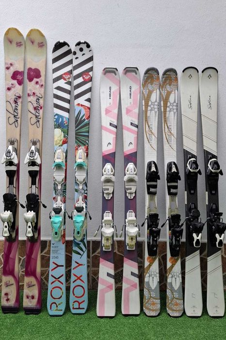 Schiuri dama clapari schi bete ski casca