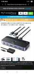 Ugreen USB 3.0 2-in-4 Switch 2x USB-A in, 3x USB-A + 1x USB-C out - Ne