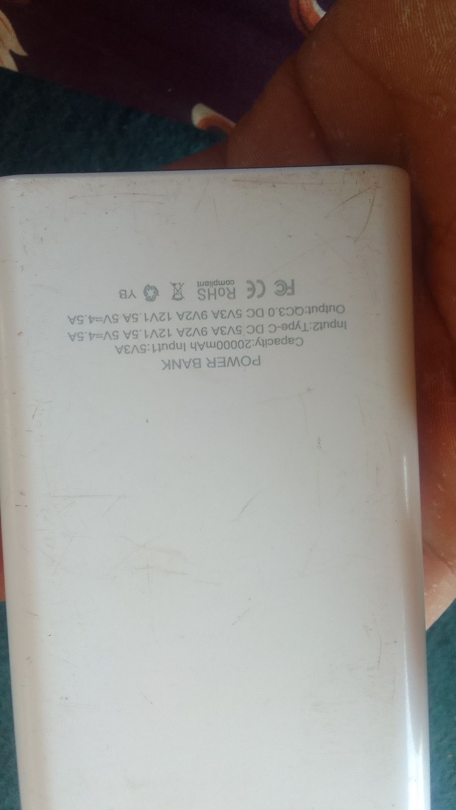 Power Bank 20 000 mAh