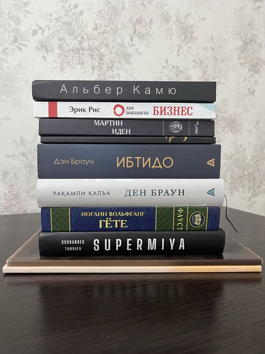 8 xil kitob ARZON narxda