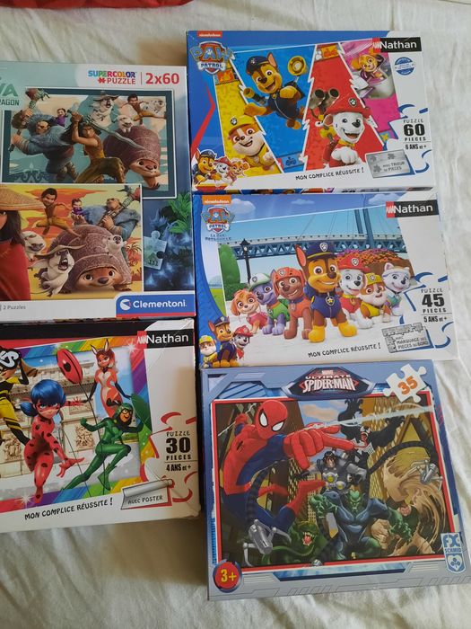 Puzzle copii 5+,6+