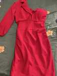 Rochie rosie eleganta