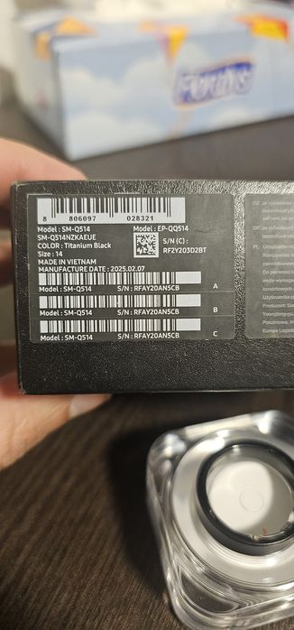 Samsung ring marimea 14 negru