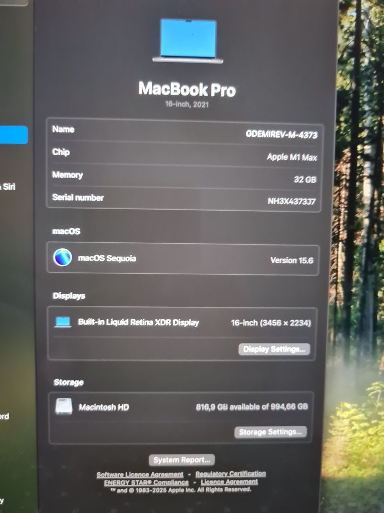 Apple MacBook Pro 16 M1 Max