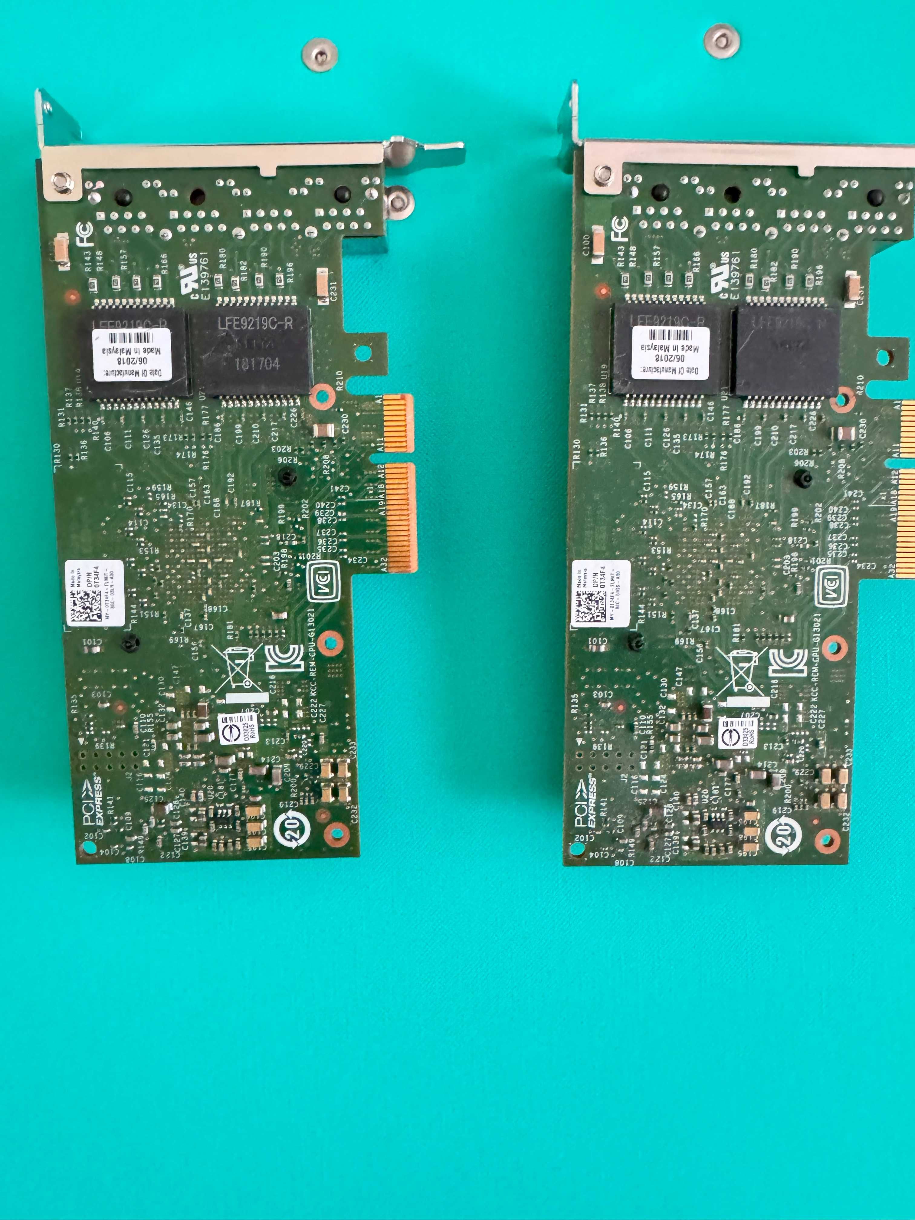 Intel i350-T4 1Gb QP Мрежов Адаптер 4 порта RJ45