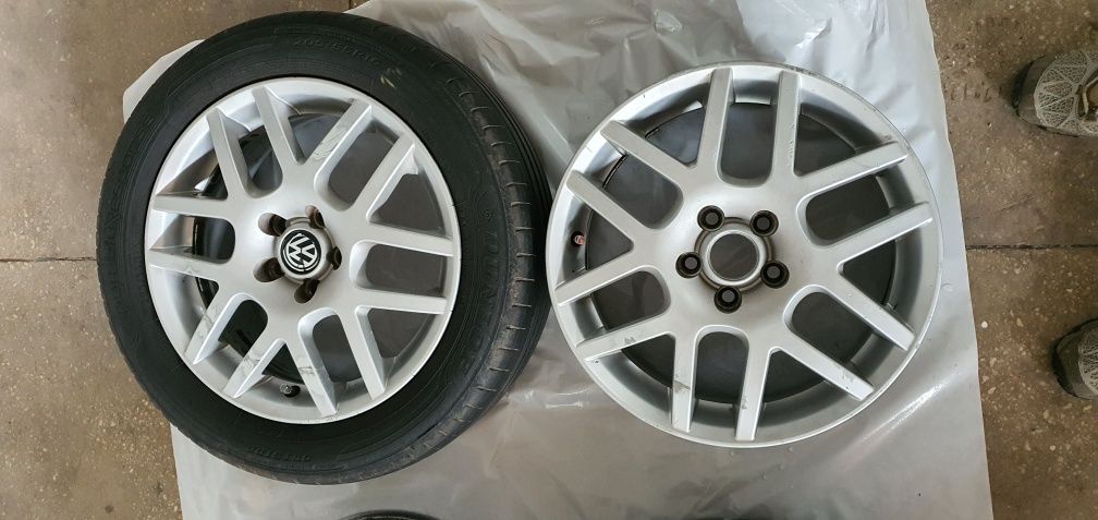 Vând Jante 5x100 16 inch Vw, skoda, audi