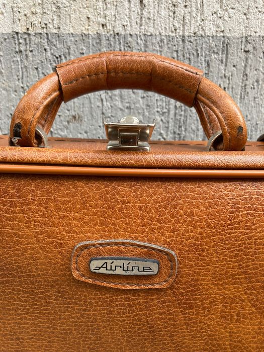 Кожен куфар ретро vintage