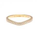 Inel Original Cartier  Ballerina Diamond Pink Gold - 18 ct -Marimea 50