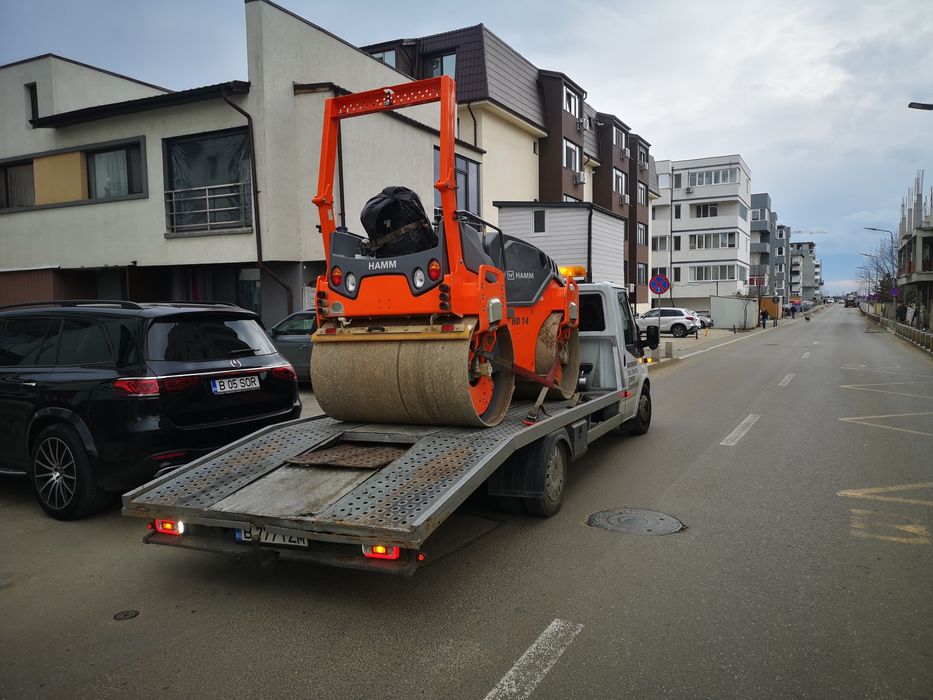 Tractari Auto Non Stop/Transport Marfa/Platforma/Asistenta Rutiera