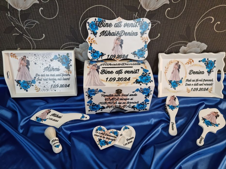 Seturi personalizate pentru nuntă