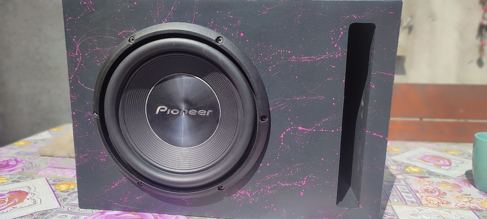 Pachet amploficator subwoofer auto pioneer sony