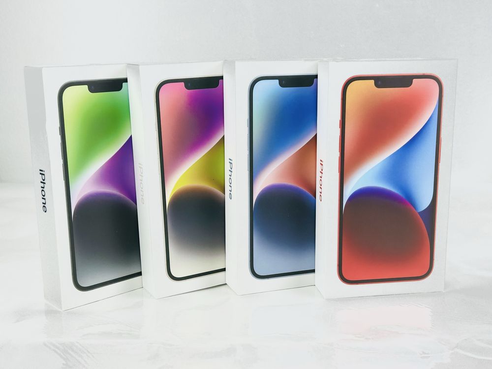 НОВ! Apple iPhone 14 128GB Midnight / Starlight / Blue / Red Гаранция!