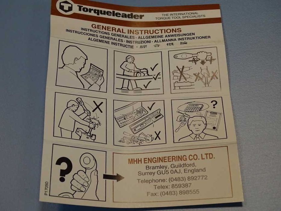 Динамометрична отвертка TORQUELEADER MIN FH Blue 015200