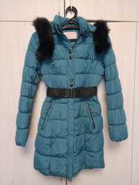 Куртка зимняя, на девочку лет 9-12