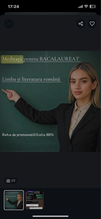 Meditatii la romana pentru bacalaureat