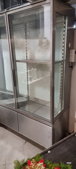 Vitrina frigorifica inox pentru flori