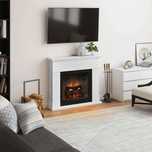 Larsen Pure White semineu electric PowerFlame 2