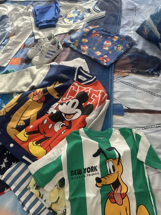 Дрехи, момче 6/7 годин, до 128, 35 лв