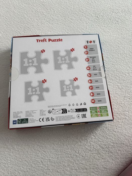 Set puzzle Bluey si Paw Patrol 4+