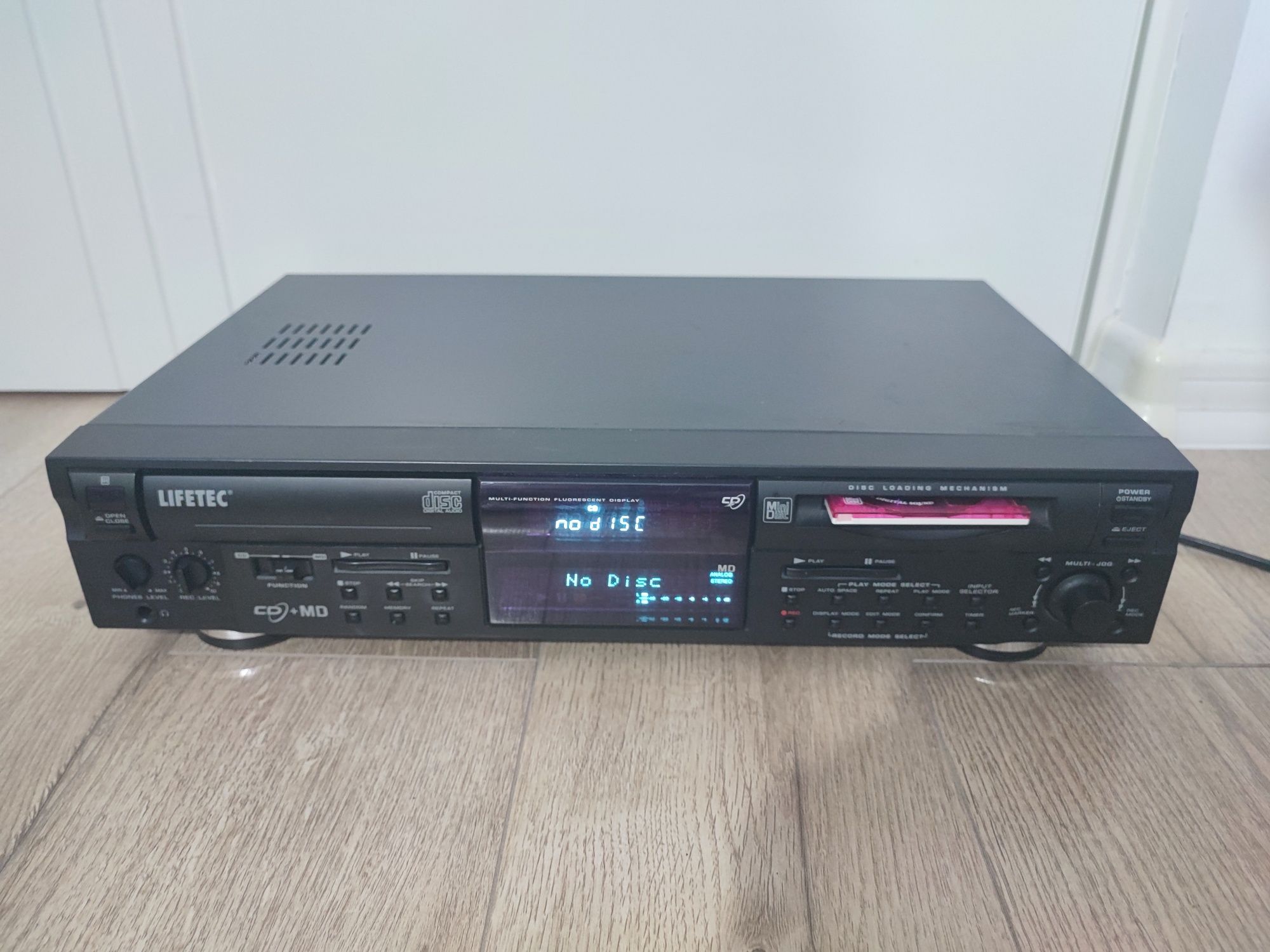 Minidisc si cd player Lifetec LT 8964 recorder