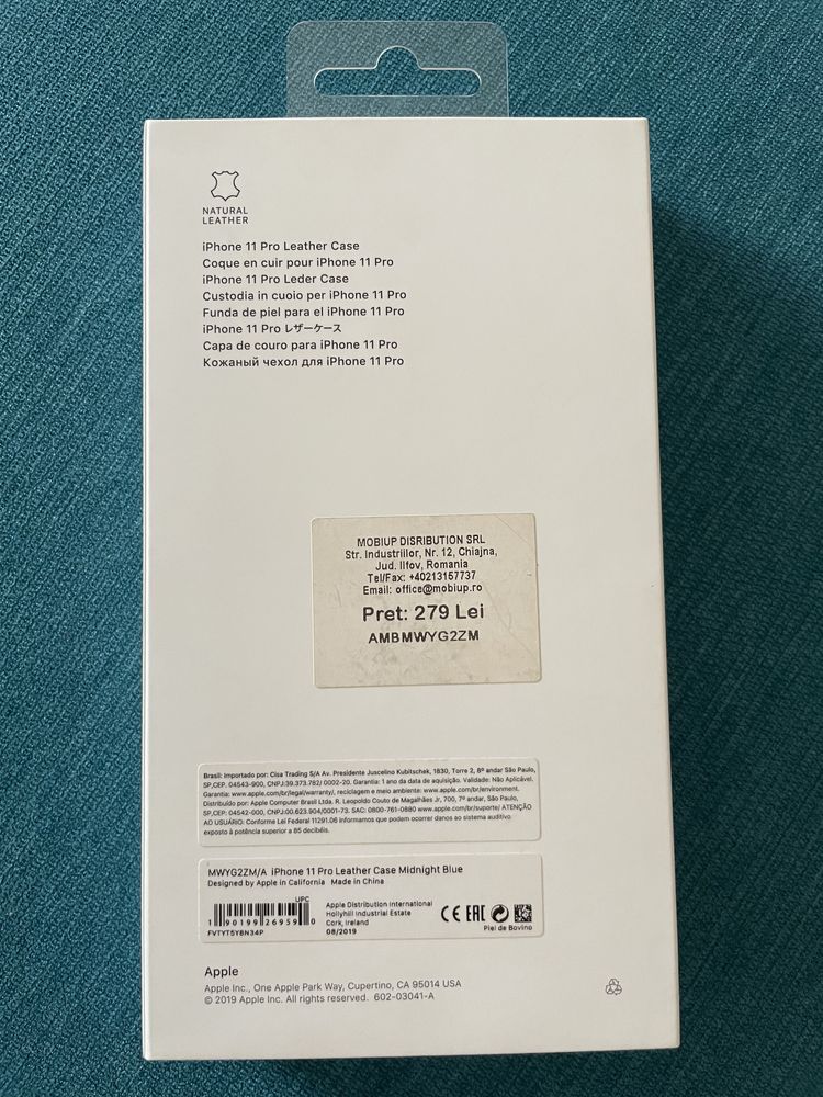 iPhone 11 Pro Husa piele originala Apple