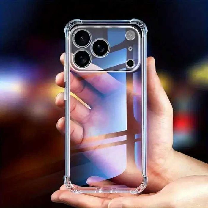 Прозрачен Кейс за  iPhone 17 Pro - Устойчив на Падане