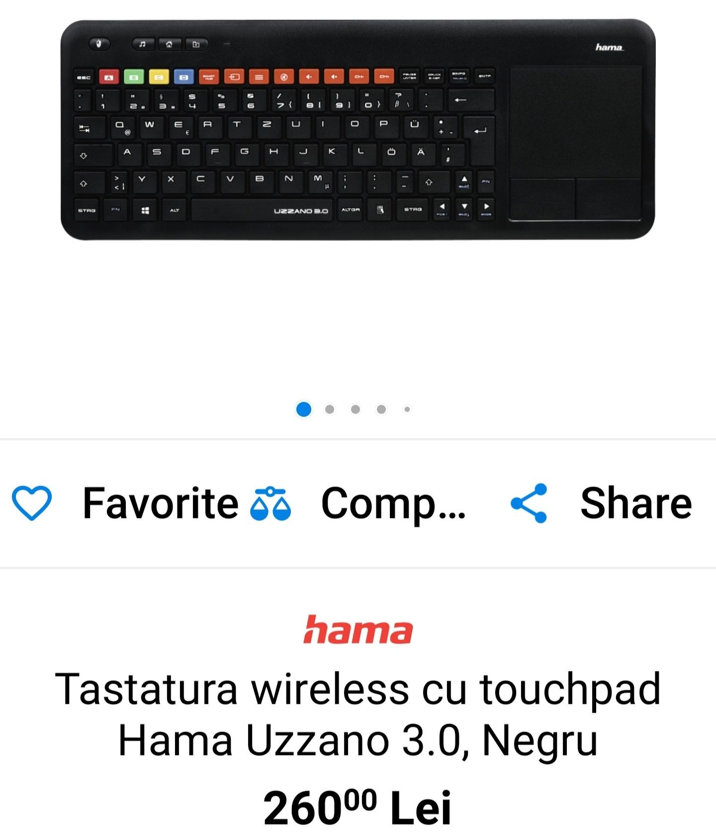 Tastatura smart tv