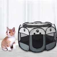 Culcuș pliabil pentru câine sau pisică - interior/exterior (NOU)