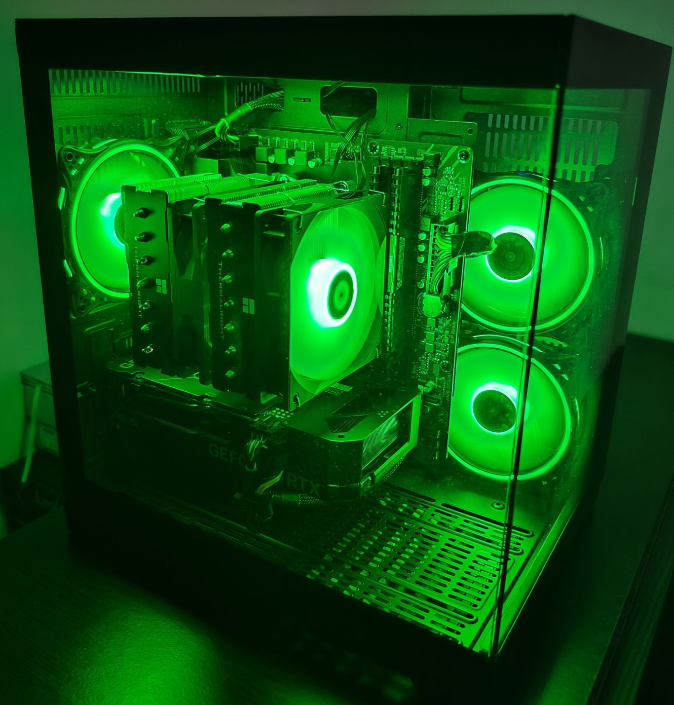 UNITATE PC Sistem GAMING,RTX 4060,AMD Ryzen 7 5800x,32 gb DDR4,m.2 1TB