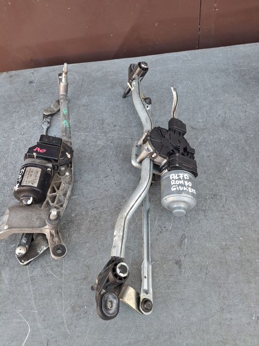 Ansamblu ștergător motoras parbriz Fiat Idee Lancia Mușa Alfa Giulieta