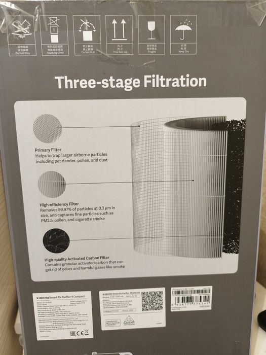 Очиститель воздуха Xiaomi Smart Air Purifier 4 compact