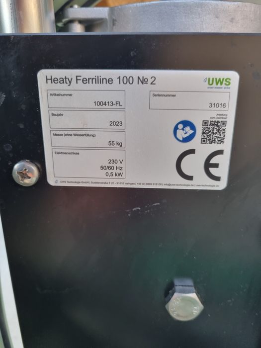 Pompa spalare chimica,curățare instalații termice Heaty Ferriline 100