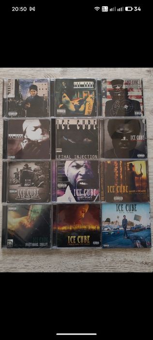 Lot 21 cd-uri hip-hop Ice Cube