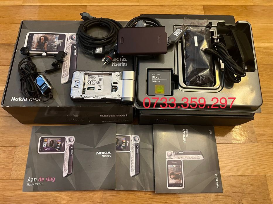 Nokia N93i - NOU ! Full Box ! RARITATE ! Telefon colectie.