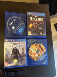 Spiderman Morales Fifa 23 Gta 5 Assassins Creed Valhalla Ps 4