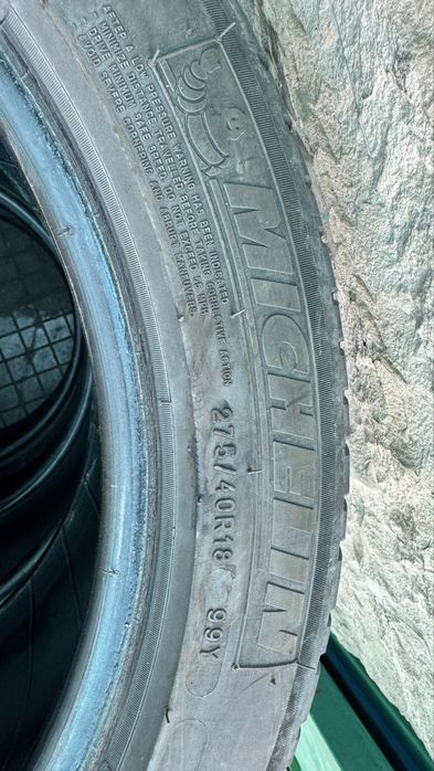Michelin | Run flat | Рън флат | 275/40/18 & 245/45/18 | dot 2017
