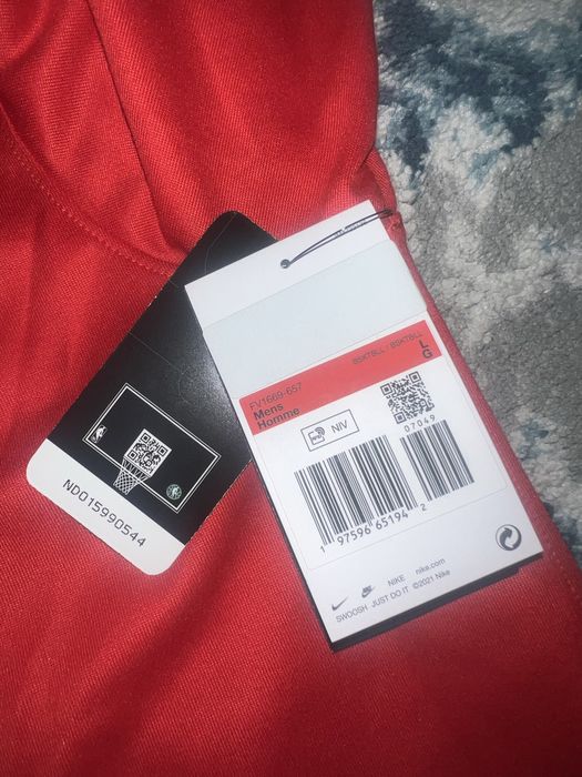 Hanorac rosu NIKE NOU cu ETICHETE