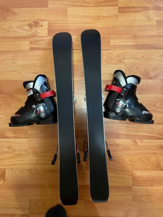 Schiuri copii 70 cm atomic rester cu clăpari set