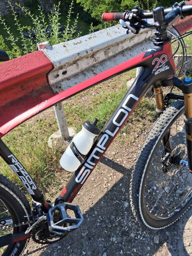 Mtb carbon 29 Simplon Shimano XT,Fox Kashima